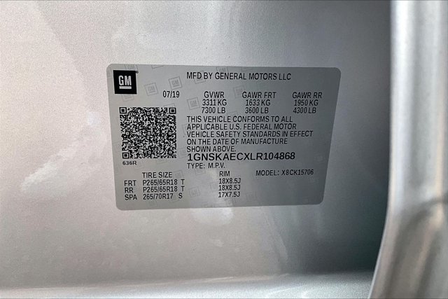 Used 2020 Chevrolet Tahoe LS w/ Max Trailering Package AWD/4WD image 19