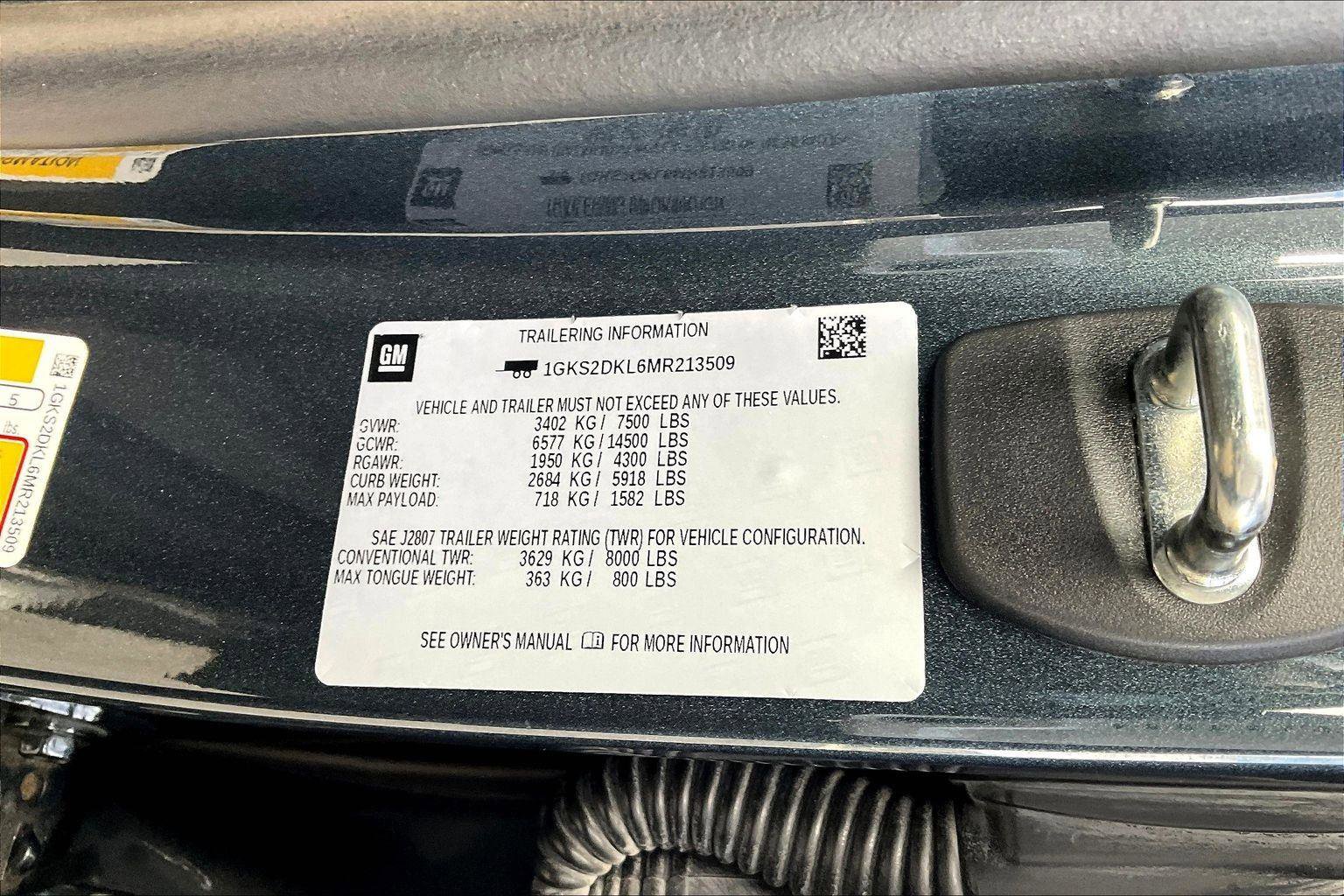 Used 2021 GMC Yukon Denali w/ Advanced Technology Package image 34