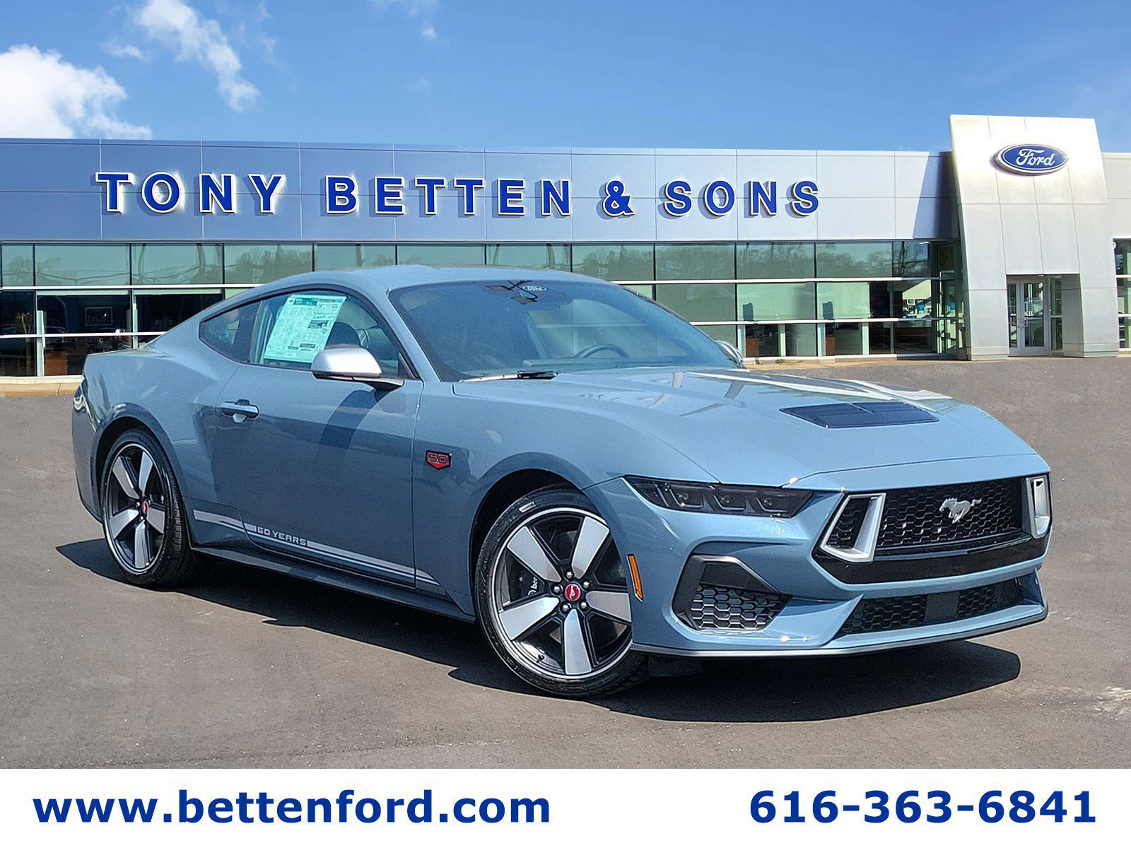 New 2025 Ford Mustang GT Premium w/ 60th Anniversary Package image 1