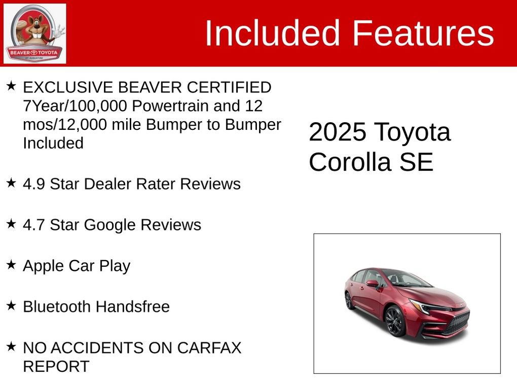 Used 2025 Toyota Corolla SE FWD image 4