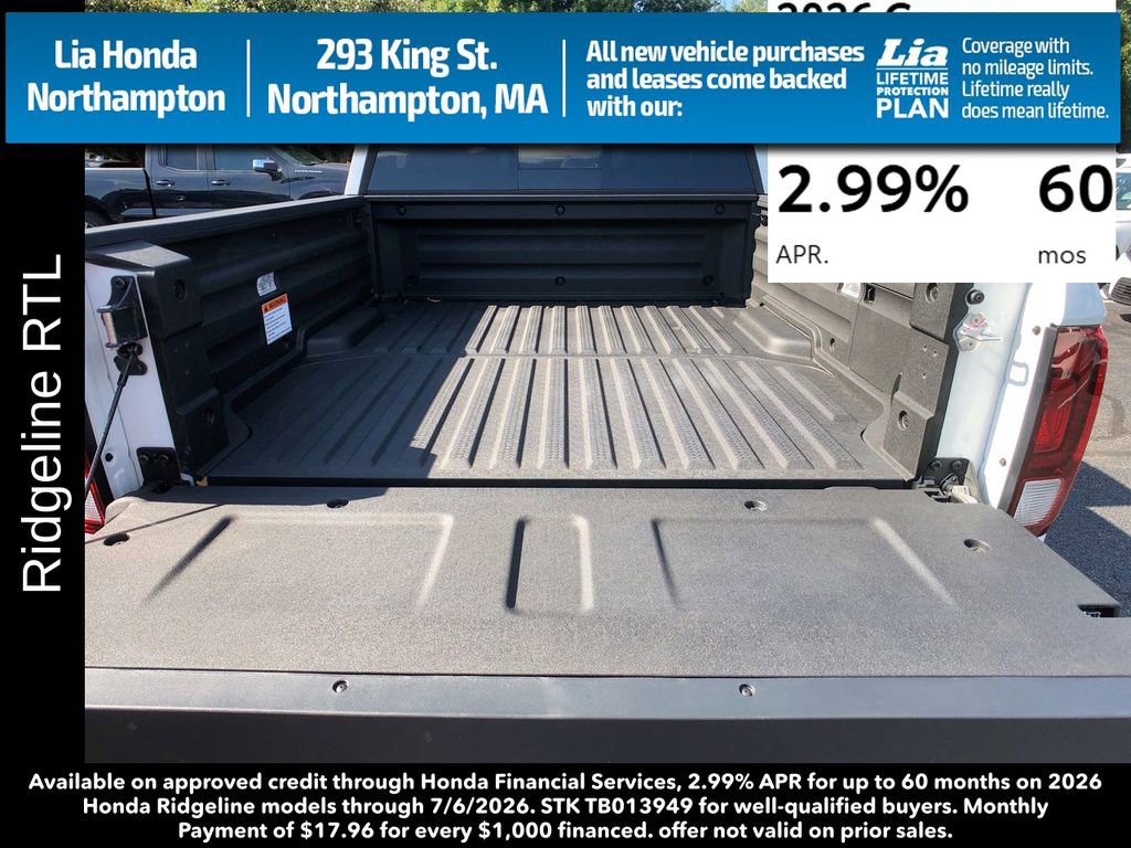 New 2026 Honda Ridgeline RTL image 12