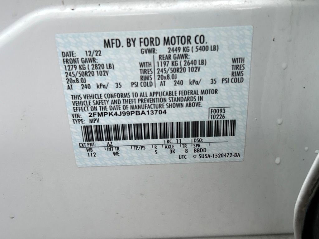 Used 2023 Ford Edge ST-Line w/ Class II Trailer Tow Package image 38