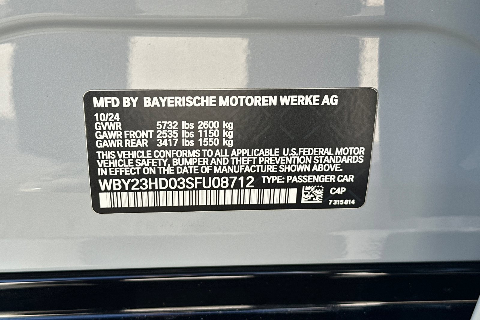 Used 2025 BMW i4 eDrive40 w/ M Sport Package image 28