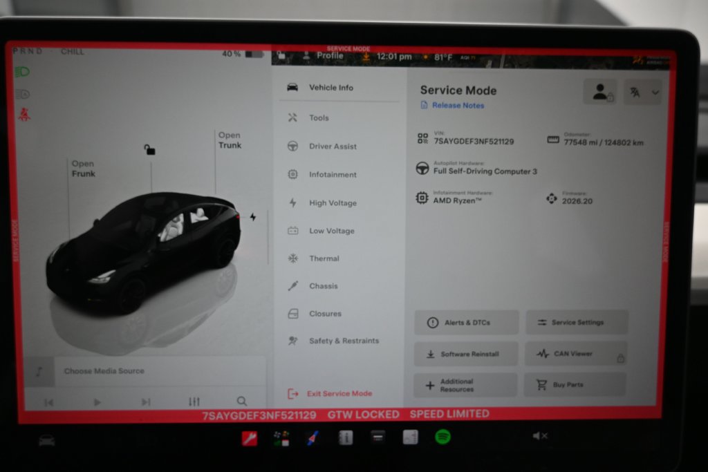 Used 2022 Tesla Model Y Performance AWD/4WD image 15