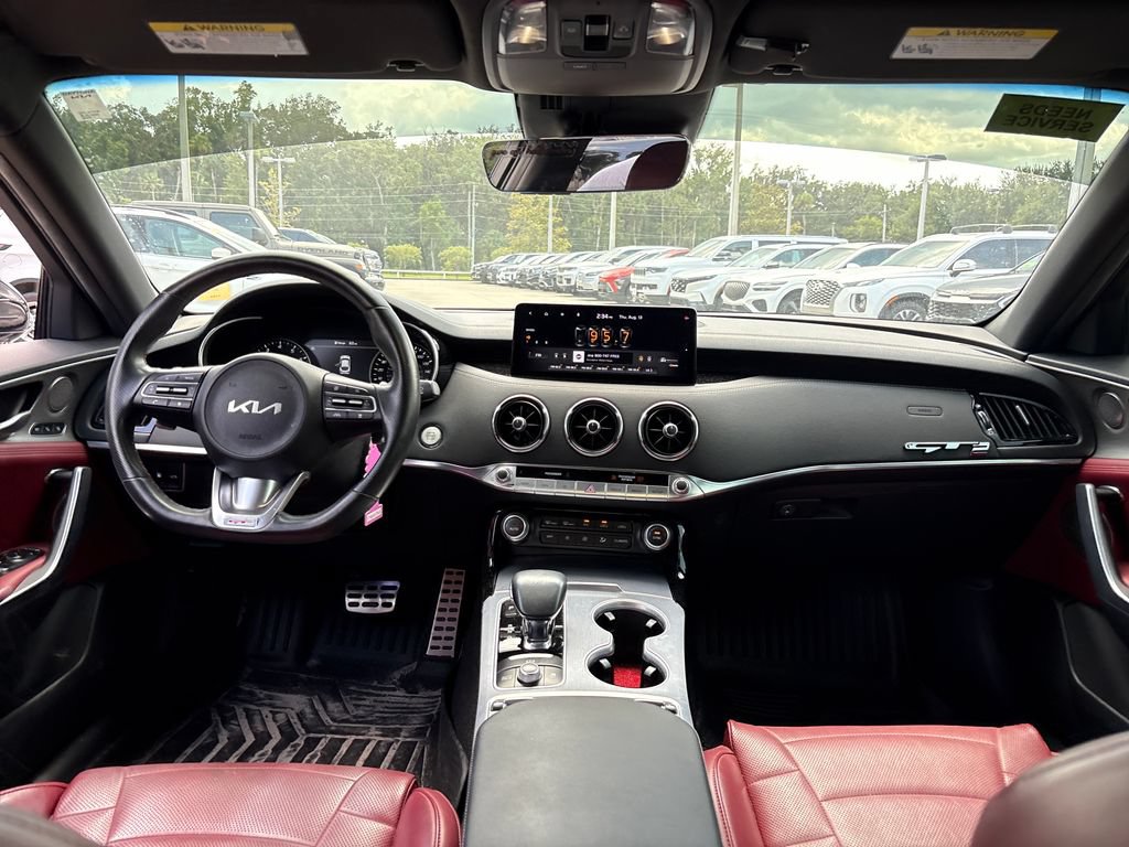 Used 2022 Kia Stinger GT2 w/ Red Interior Color Package RWD image 7