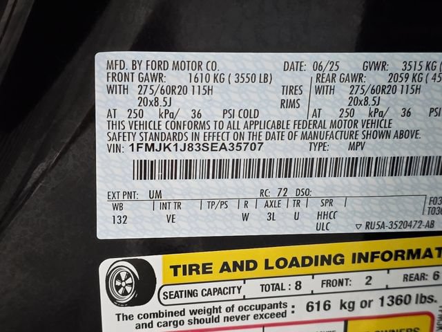 Certified 2025 Ford Expedition Max Active AWD/4WD image 10