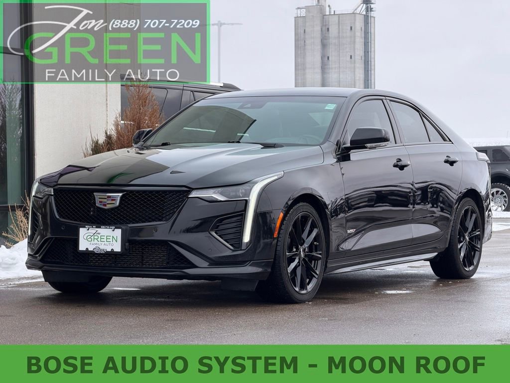 Used 2022 Cadillac CT4 V AWD/4WD image 1