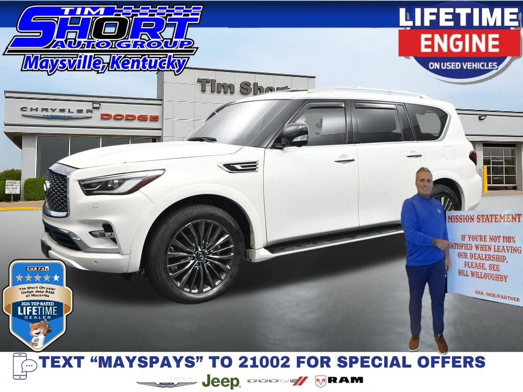 Used 2023 INFINITI QX80 Premium Select w/ Cargo Package AWD/4WD 360° Tour
