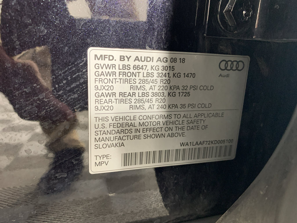 Used 2019 Audi Q7 3.0T Premium Plus w/ Premium Plus Package AWD/4WD image 12