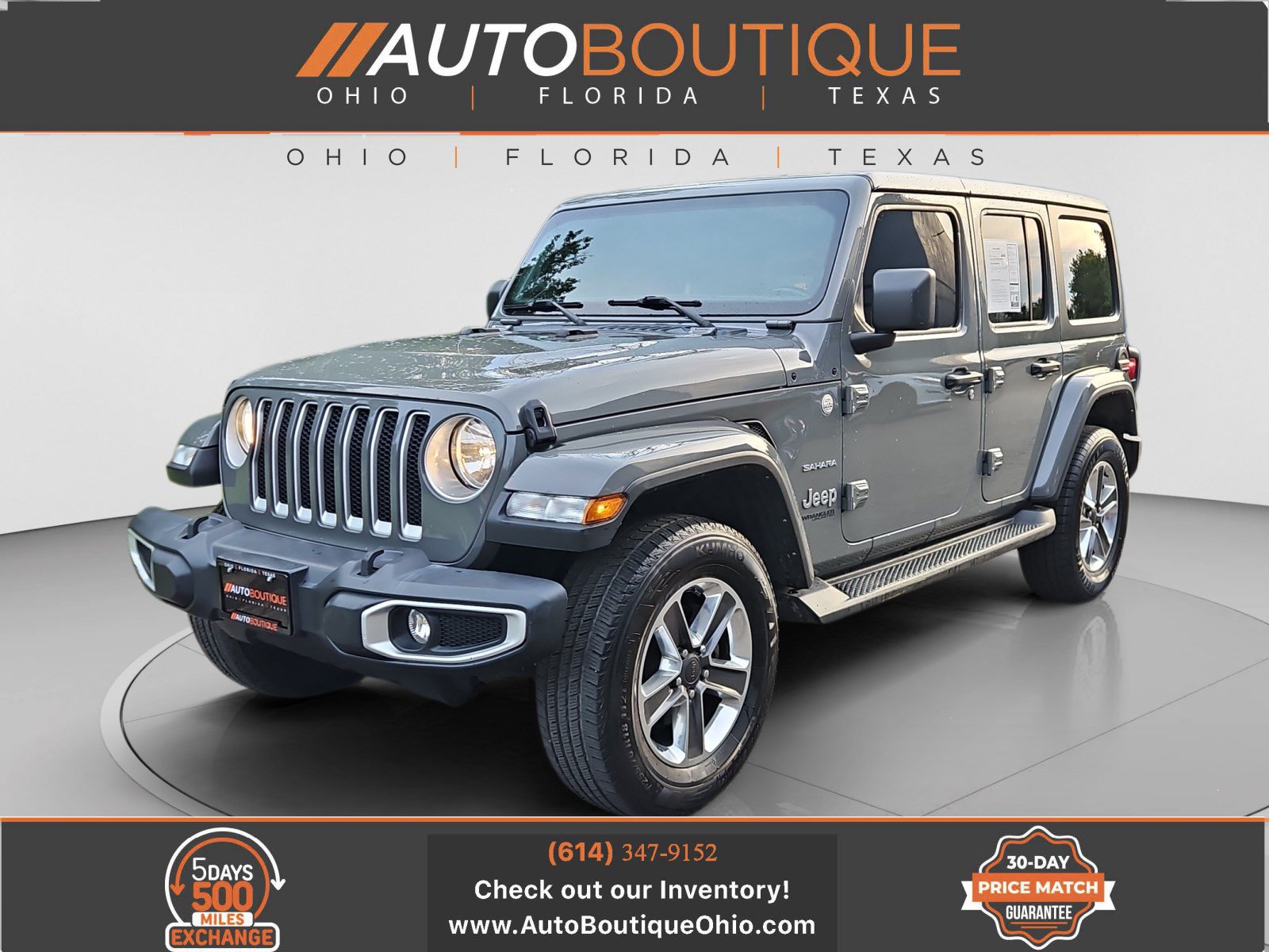 Used 2021 Jeep Wrangler Unlimited Sahara