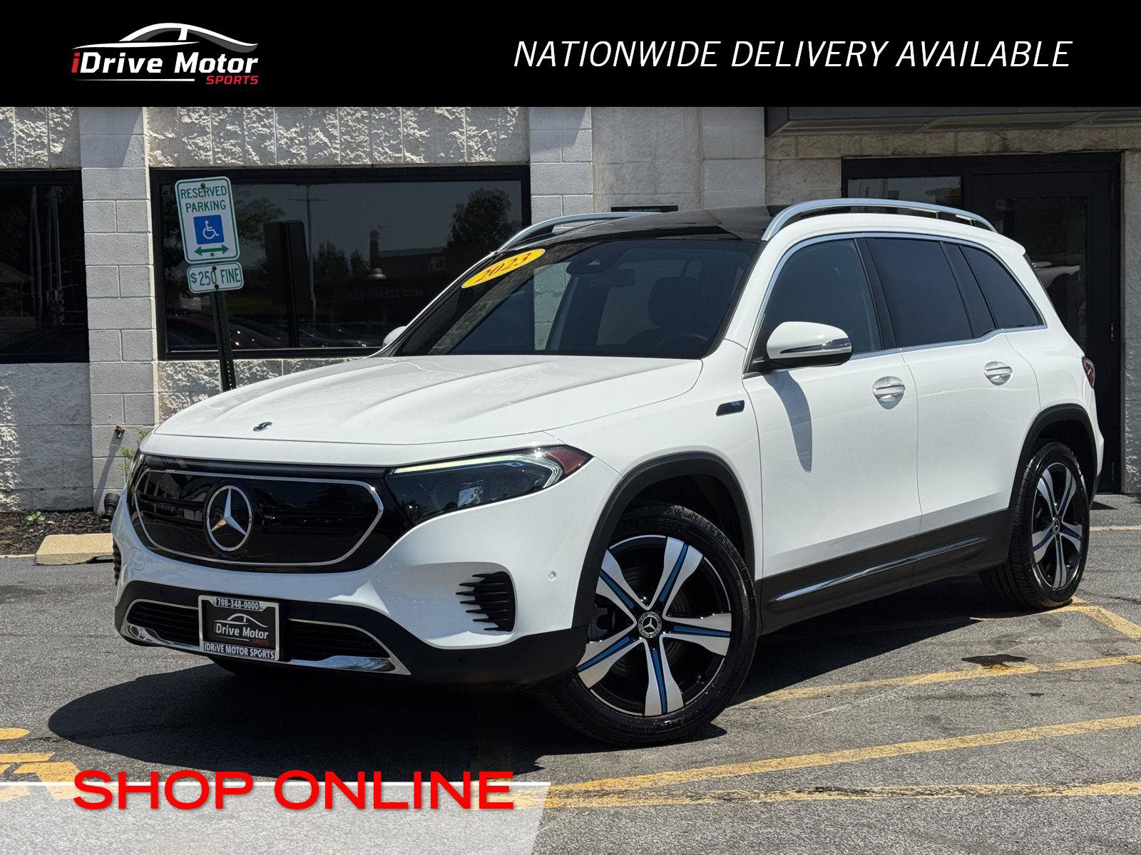 Used 2023 Mercedes-Benz EQB 350 4MATIC SUV w/ Exclusive Package image 1