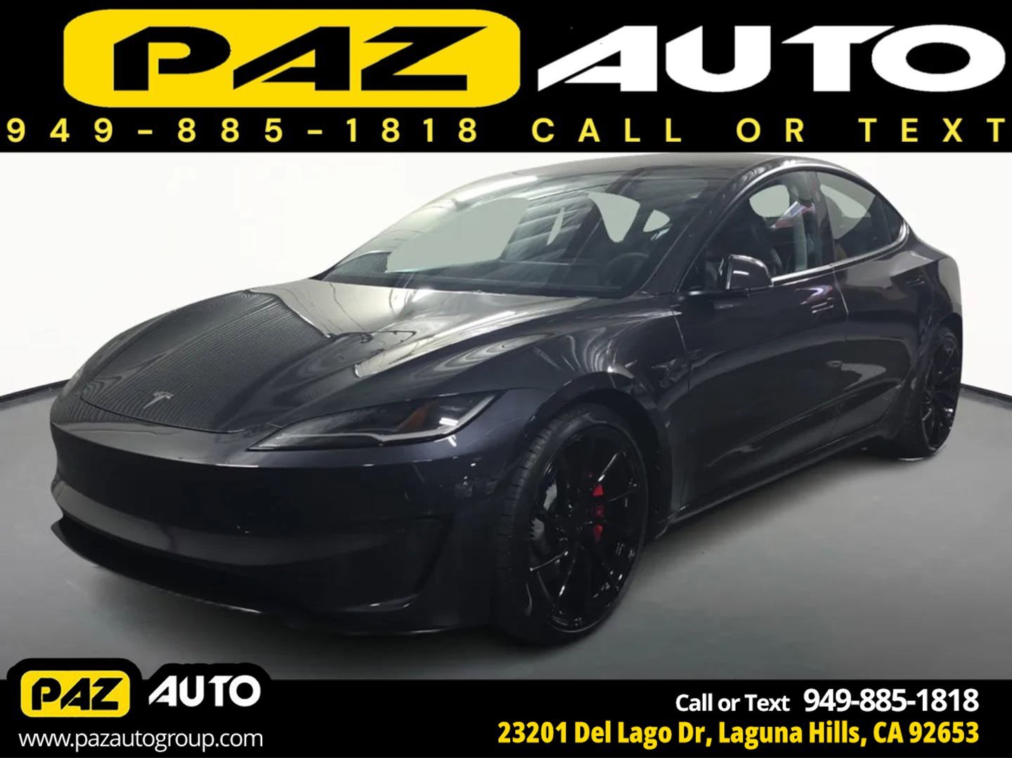 Used 2024 Tesla Model 3 Performance