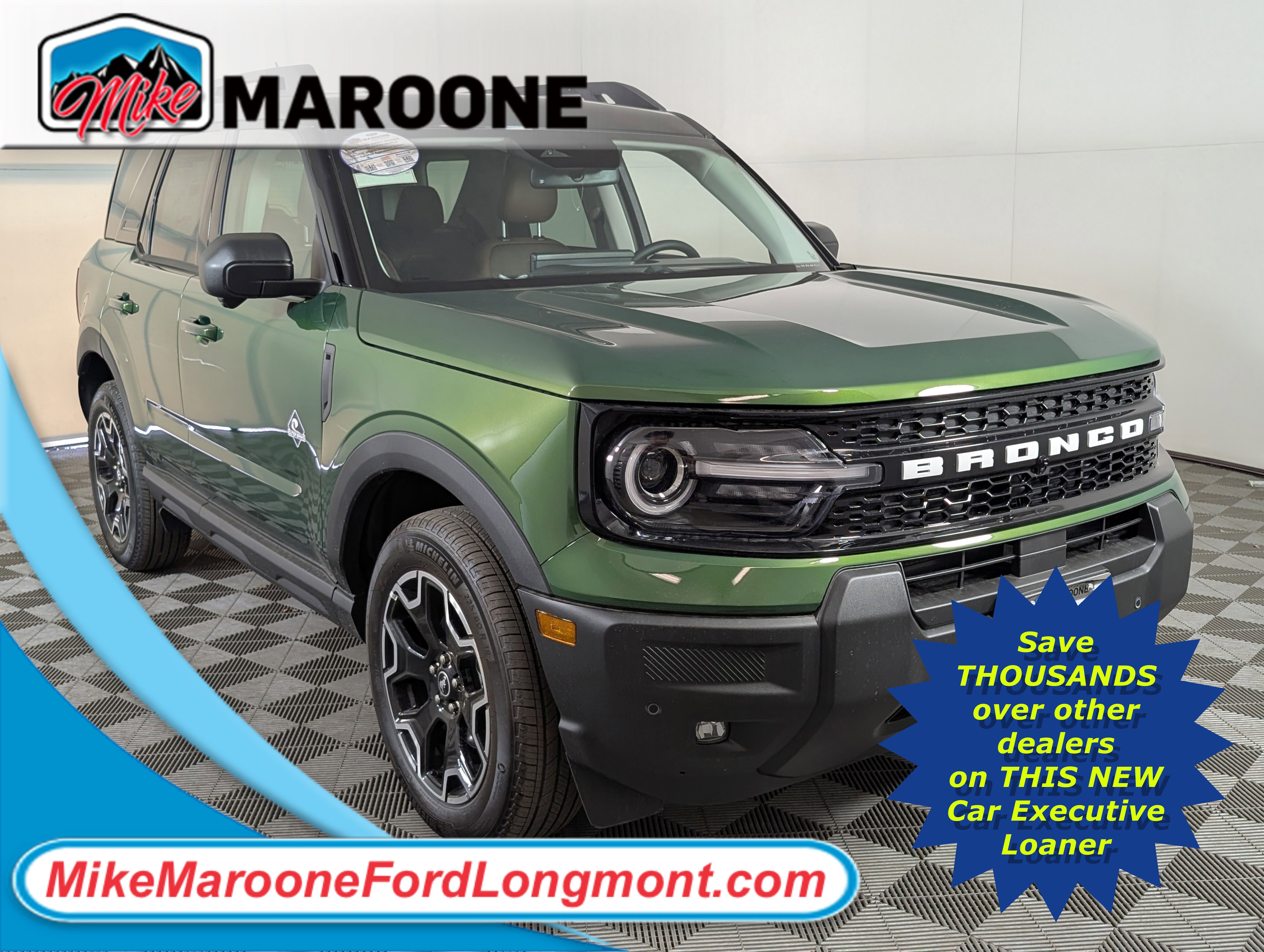 New 2025 Ford Bronco Sport Outer Banks w/ Outer Banks Tech Package+