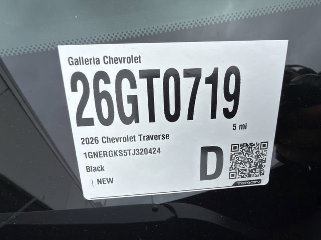 New 2026 Chevrolet Traverse LT w/ Sun and Wheel Package image 21