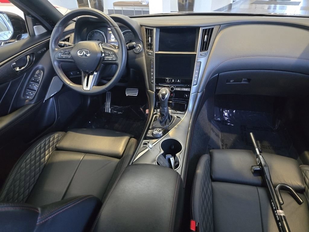 Used 2023 INFINITI Q50 Red Sport 400 w/ Black Opal Edition image 22