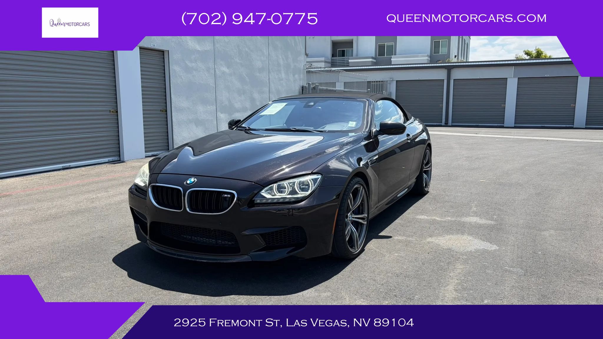 Used 2013 BMW M6 Convertible w/ Executive Pkg RWD image 1