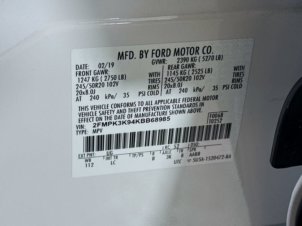 Used 2019 Ford Edge Titanium FWD image 41