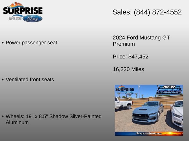 Certified 2024 Ford Mustang GT Premium RWD image 16