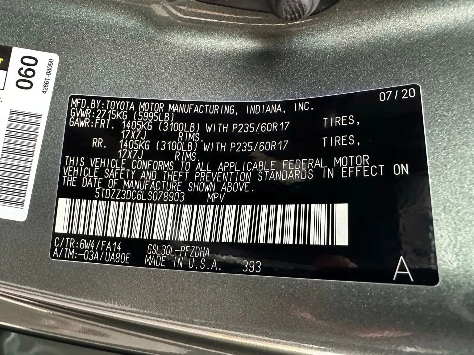 Used 2020 Toyota Sienna L image 40