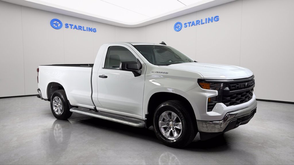 Certified 2025 Chevrolet Silverado 1500 W/T RWD image 14