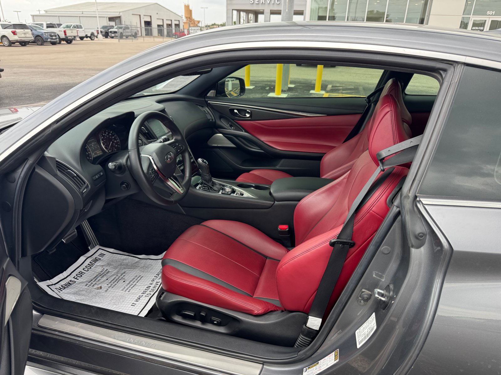 Used 2021 INFINITI Q60 Red Sport 400 w/ Cargo Package RWD image 18