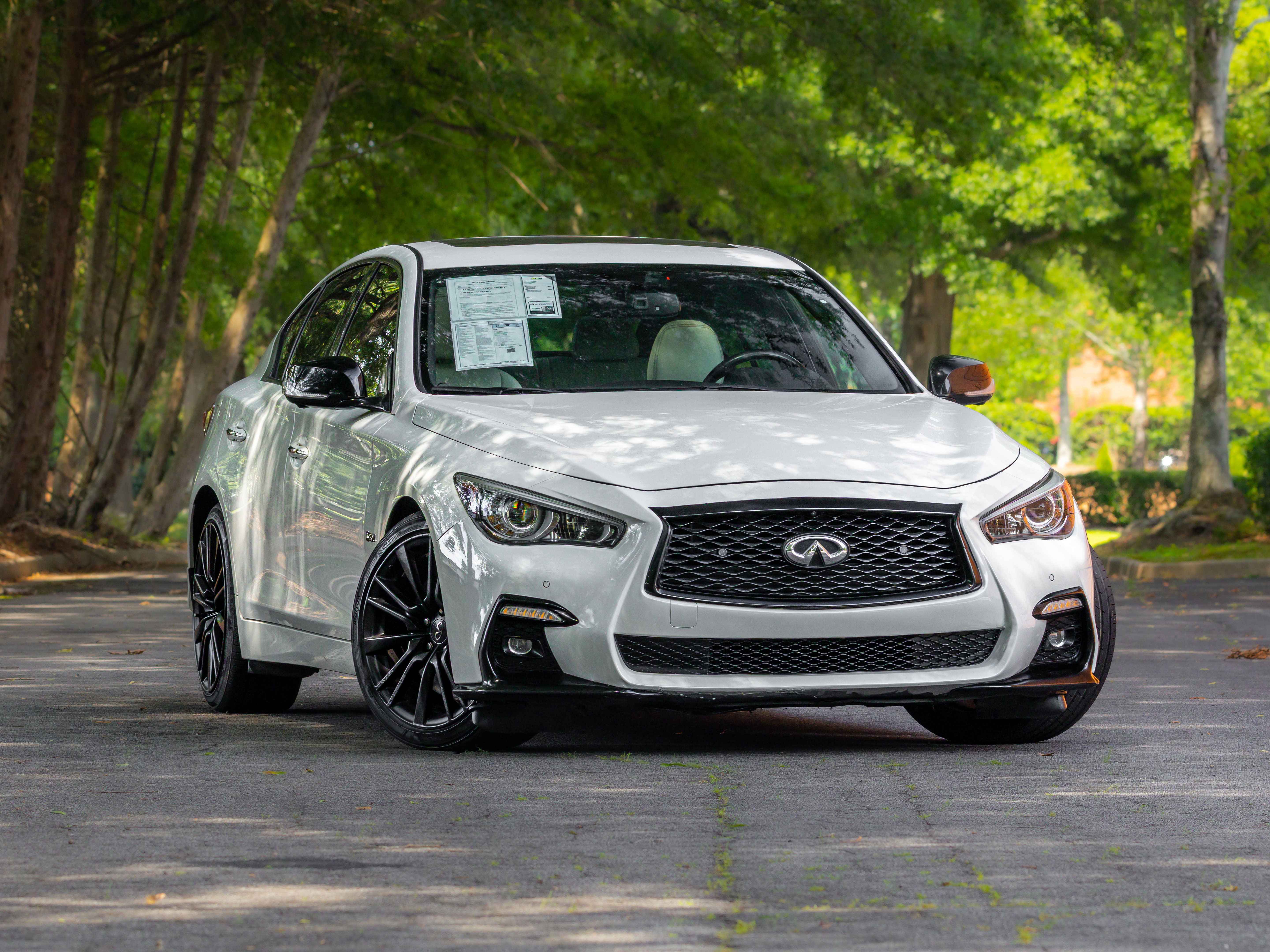 Used 2020 INFINITI Q50 Red Sport 400 w/ Proactive Package RWD image 1
