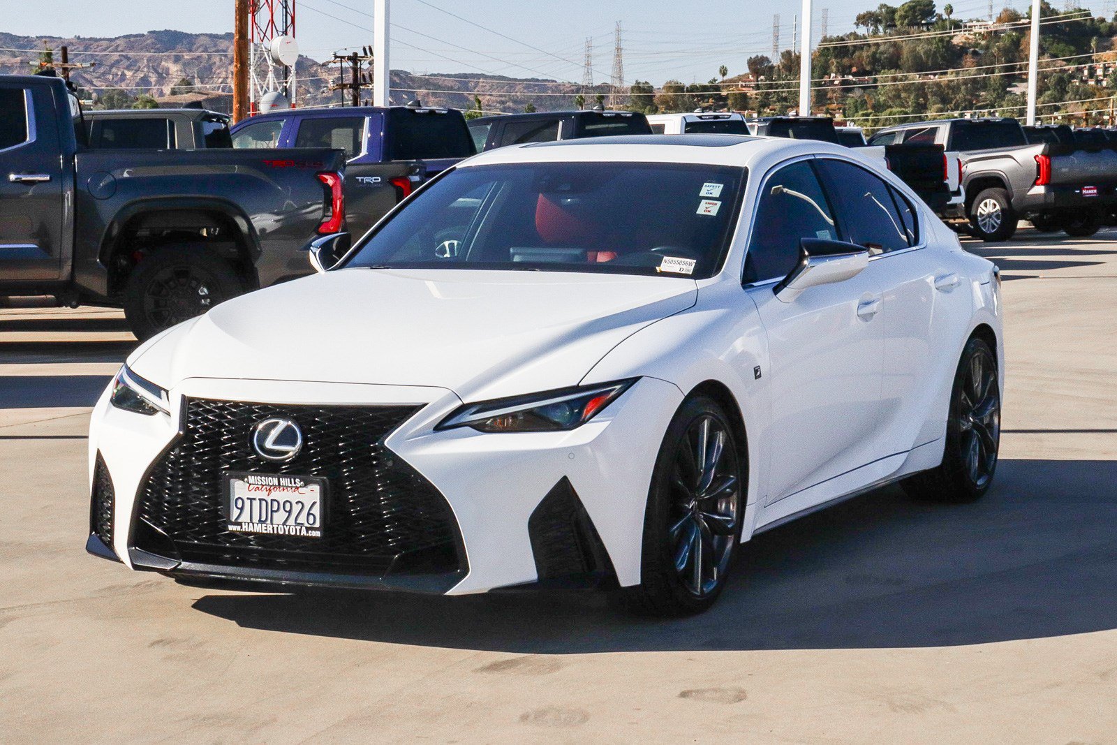 Used 2022 Lexus IS 350 F Sport w/ Navigation Package RWD image 3