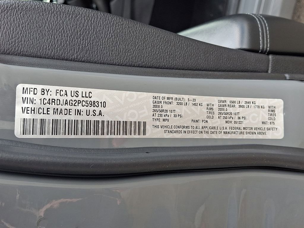 Used 2023 Dodge Durango SXT Launch Edition w/ SXT Blacktop Group image 28