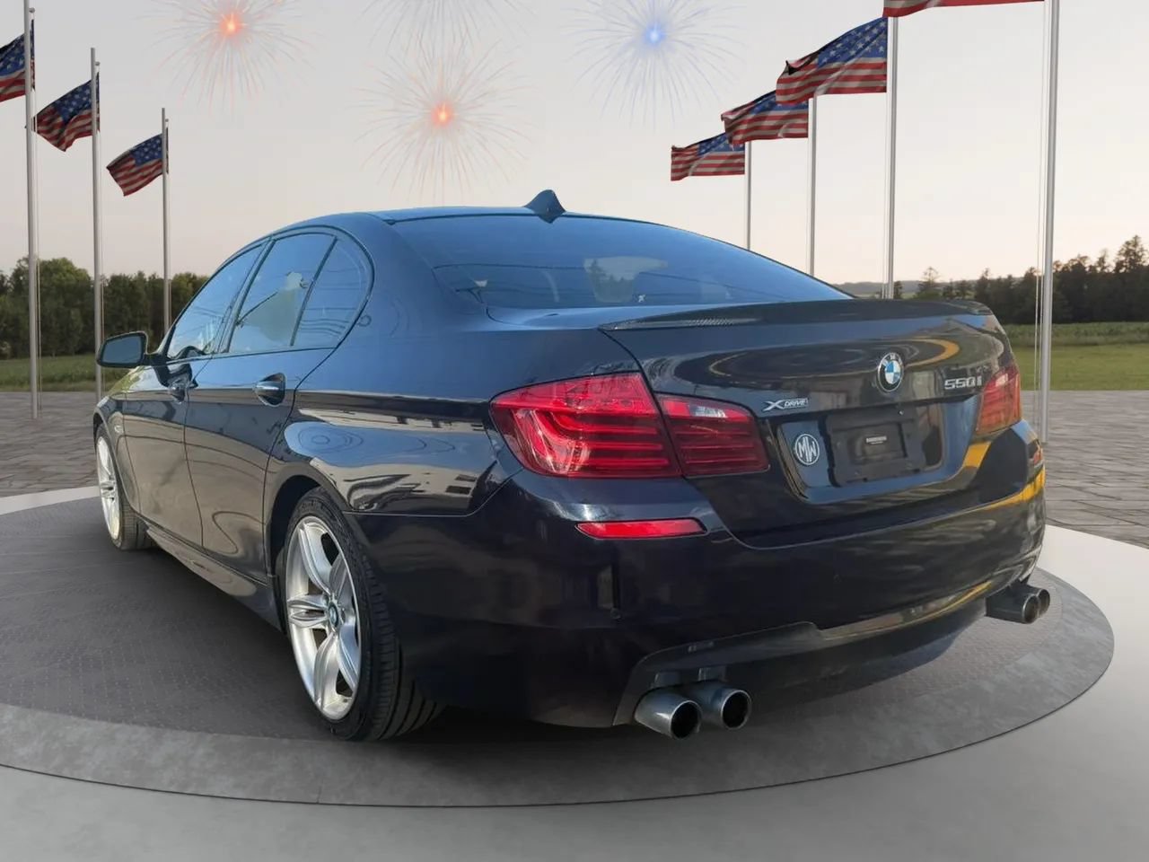 Used 2014 BMW 550i xDrive Sedan AWD/4WD image 4