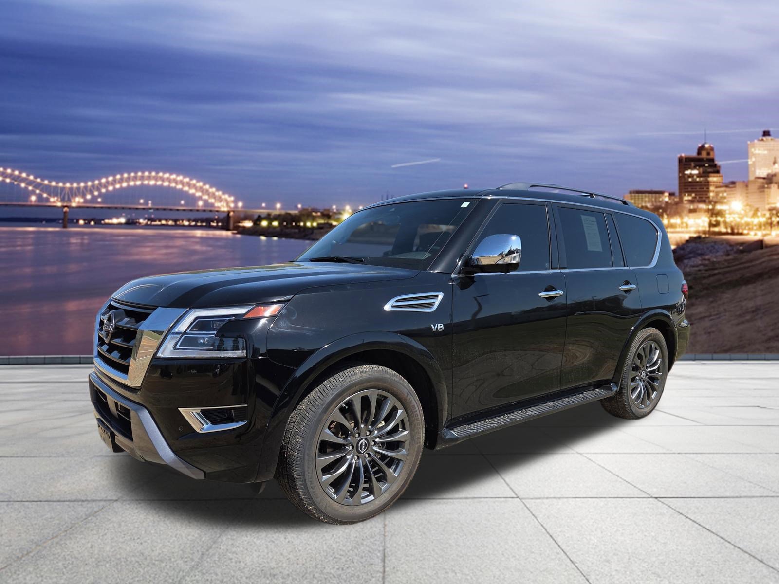 Used 2022 Nissan Armada Platinum w/ Captain's Chairs Package