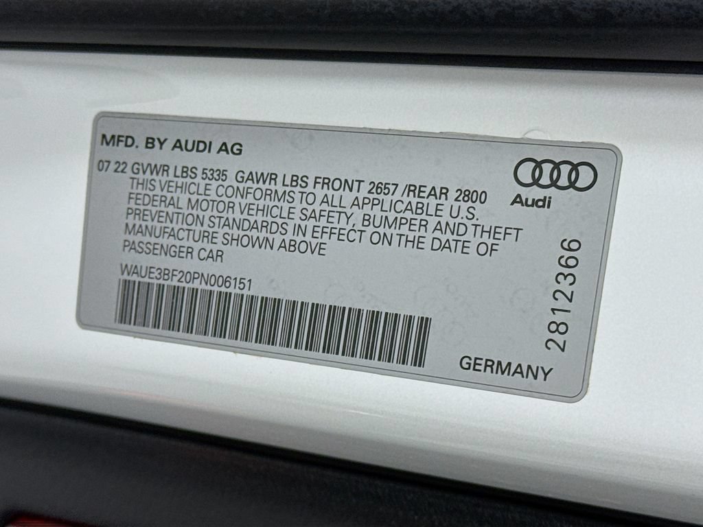 Certified 2023 Audi A6 Premium Plus w/ Premium Plus Package AWD/4WD image 36