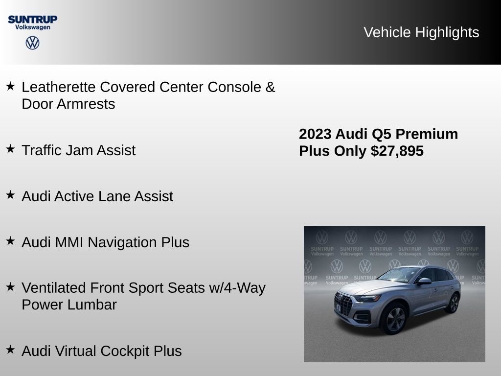 Used 2023 Audi Q5 2.0T Premium Plus w/ Premium Plus Package image 19