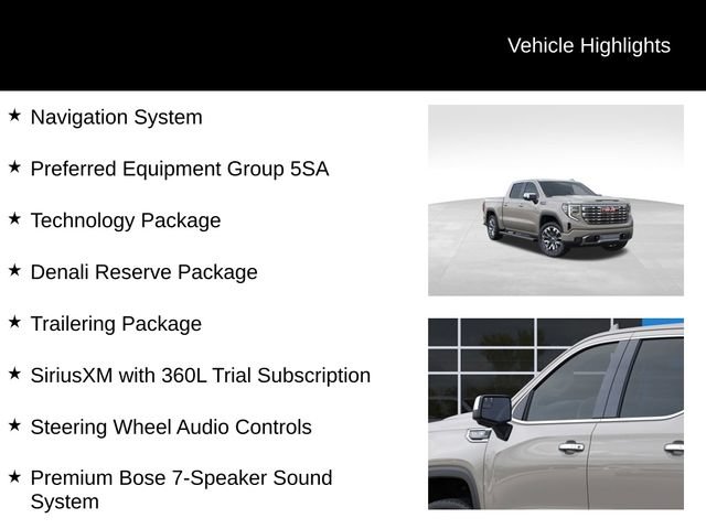 New 2026 GMC Sierra 1500 Denali w/ Denali Reserve Package AWD/4WD image 8