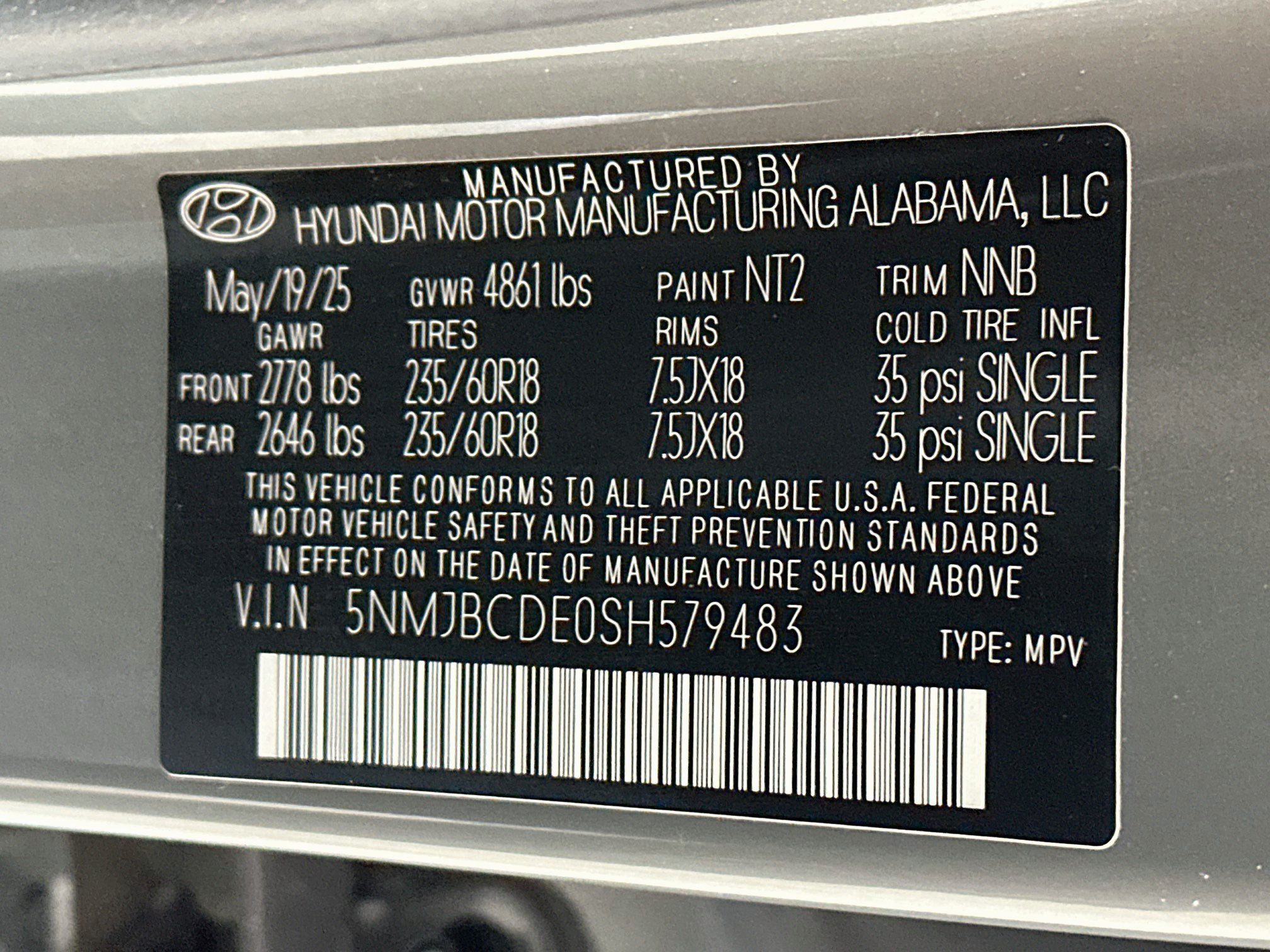 Certified 2025 Hyundai Tucson SEL AWD/4WD image 29