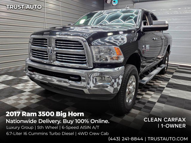 Used 2017 RAM 3500 Big Horn AWD/4WD video 1