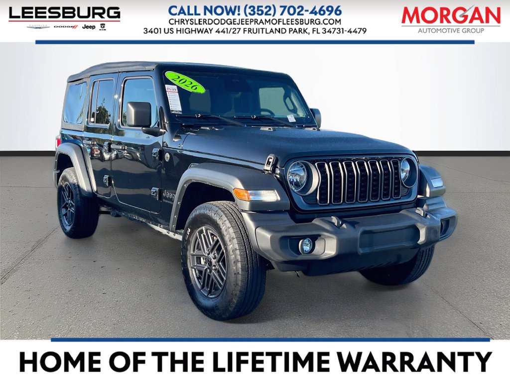 Used 2026 Jeep Wrangler Unlimited Sport AWD/4WD image 1
