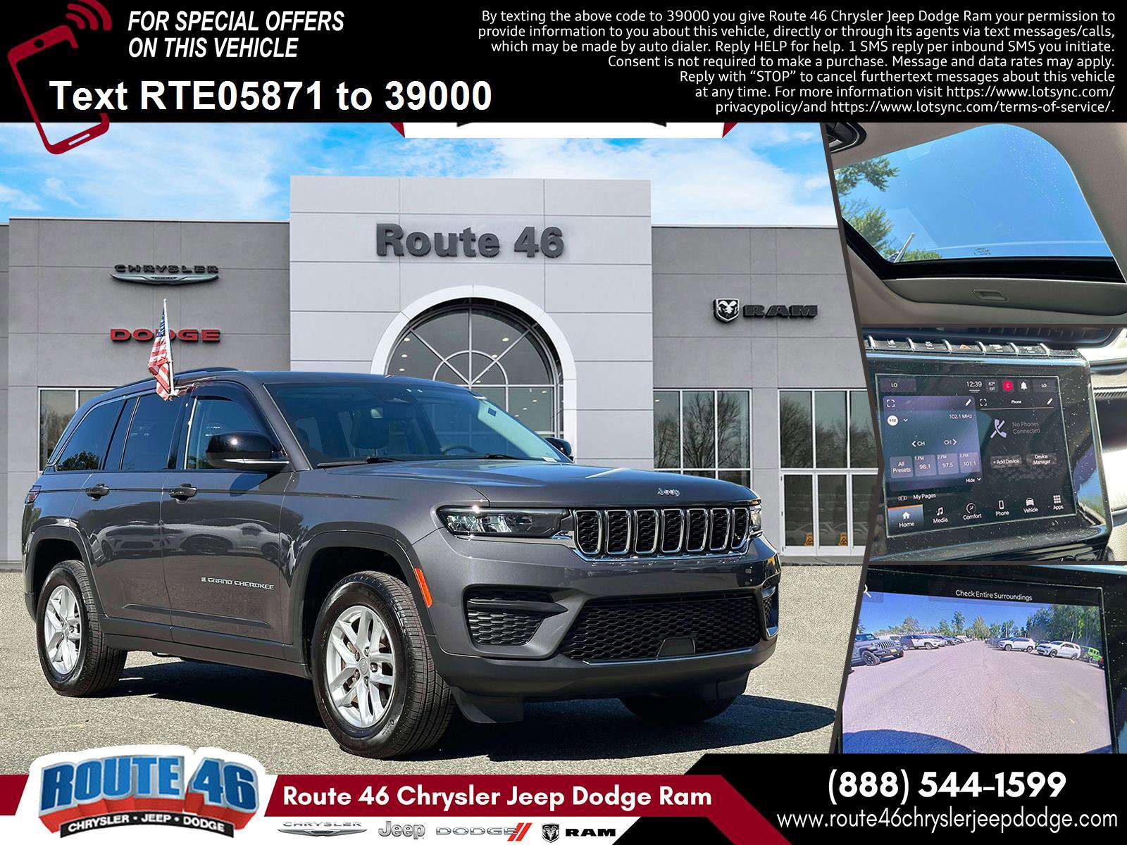 Used 2024 Jeep Grand Cherokee Laredo X w/ Trailer Tow Package
