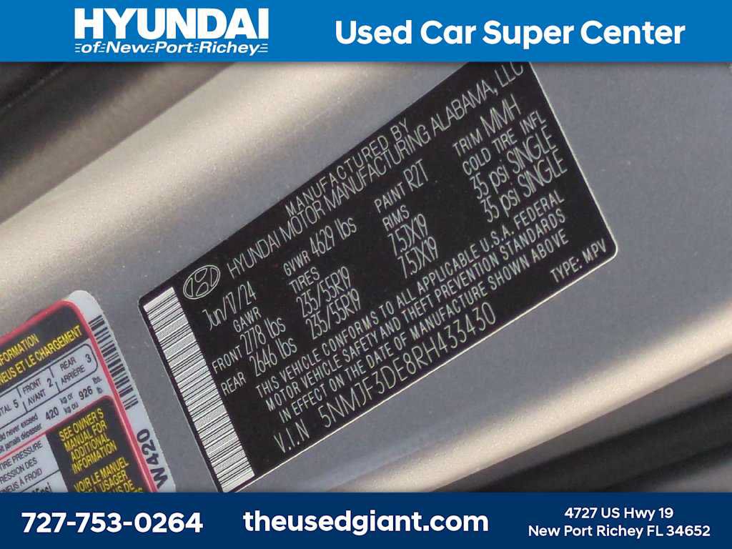 Used 2024 Hyundai Tucson SEL w/ Convenience Package FWD image 36