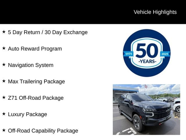 Used 2023 Chevrolet Suburban Z71 w/ Luxury Package AWD/4WD image 6