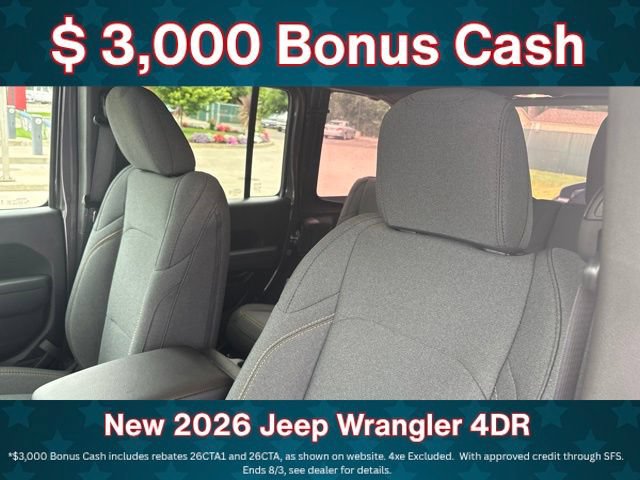 New 2026 Jeep Wrangler Unlimited Sport AWD/4WD image 15