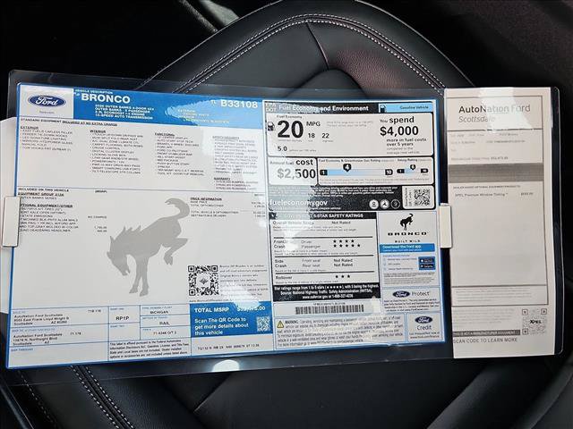 New 2026 Ford Bronco Outer Banks AWD/4WD image 18