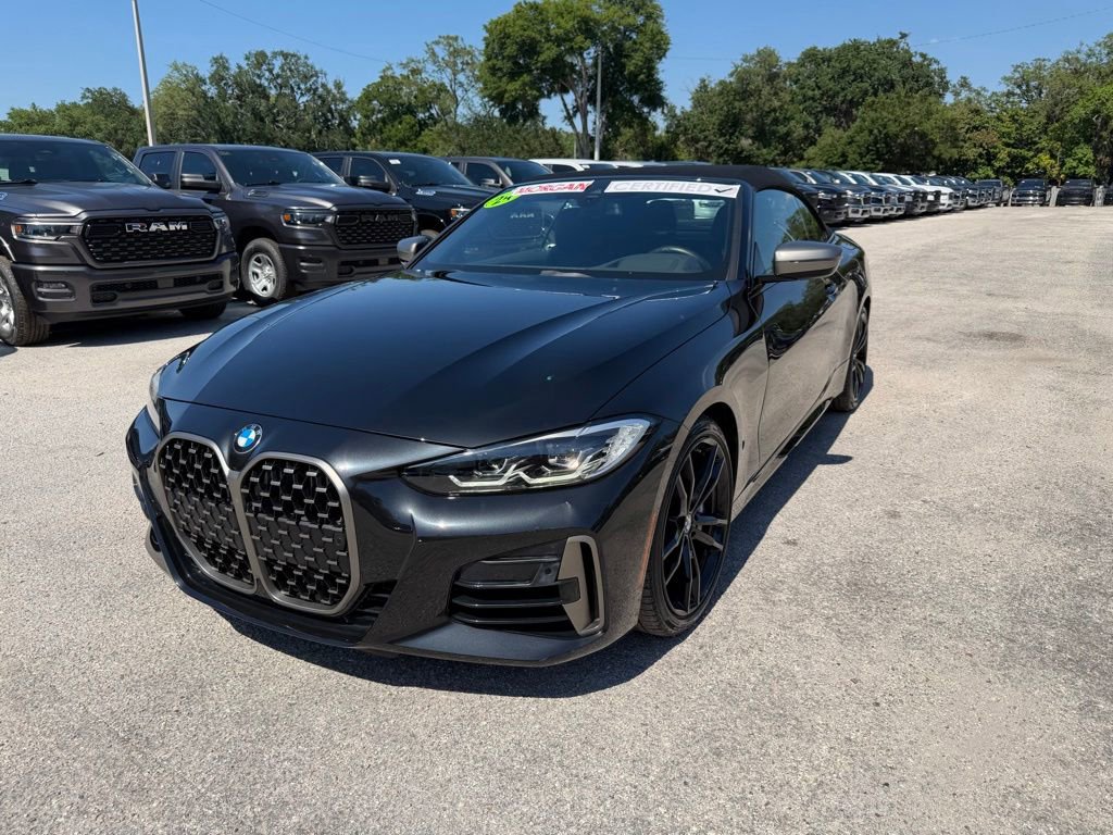 Used 2023 BMW M440i Convertible w/ Premium Package RWD image 2