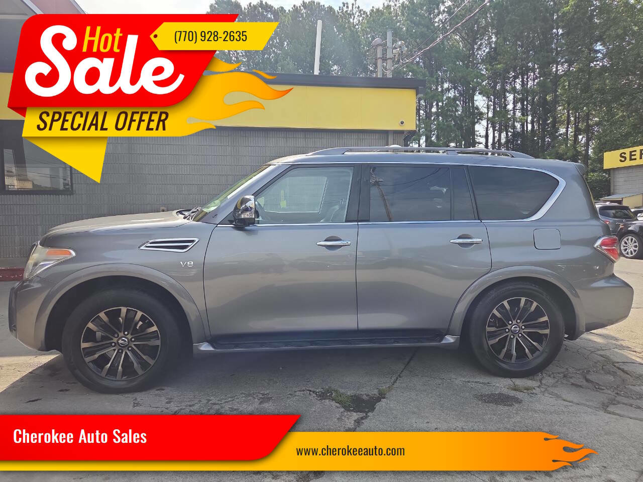 Used 2017 Nissan Armada Platinum w/ Captain Seat Package