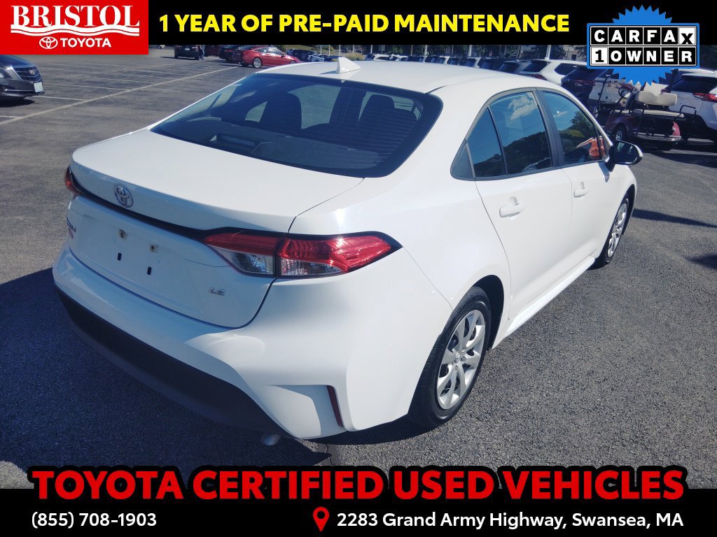 Certified 2025 Toyota Corolla LE FWD image 9