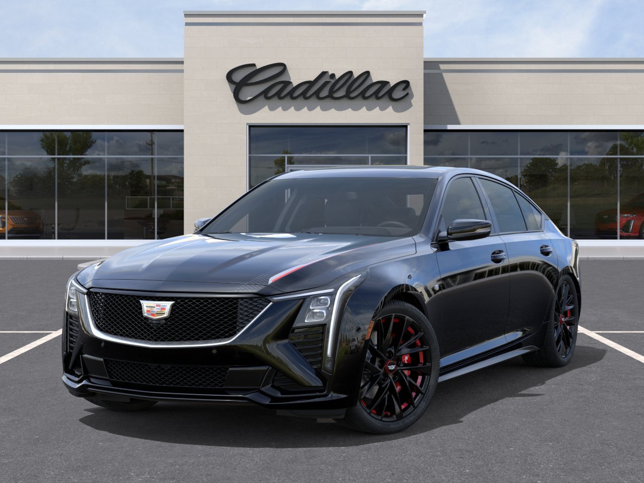 New 2026 Cadillac CT5 Sport w/ LPO, Red Accent Package AWD/4WD image 26