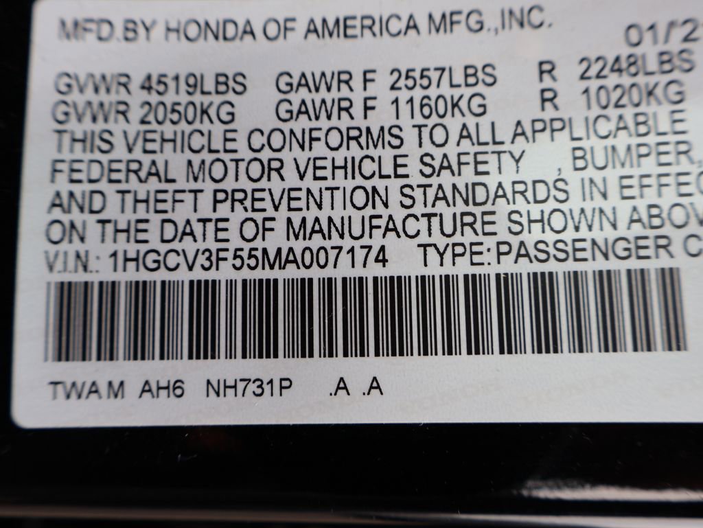 Used 2021 Honda Accord EX-L image 34