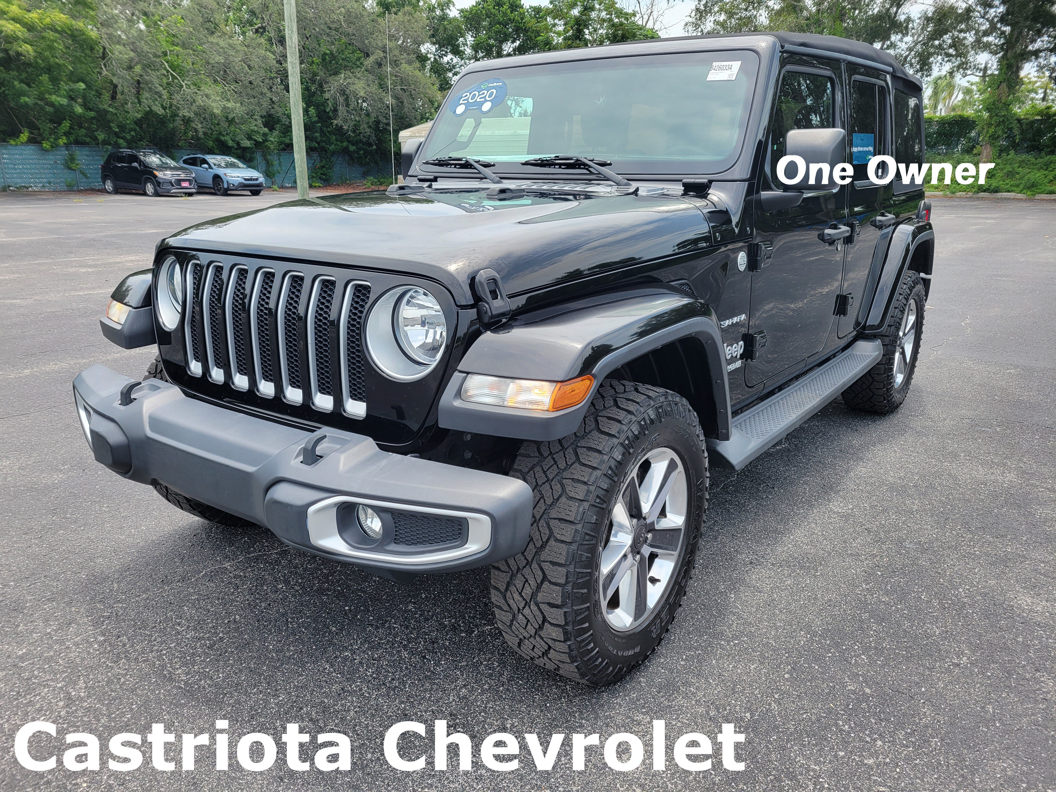 Used 2020 Jeep Wrangler Unlimited Sahara