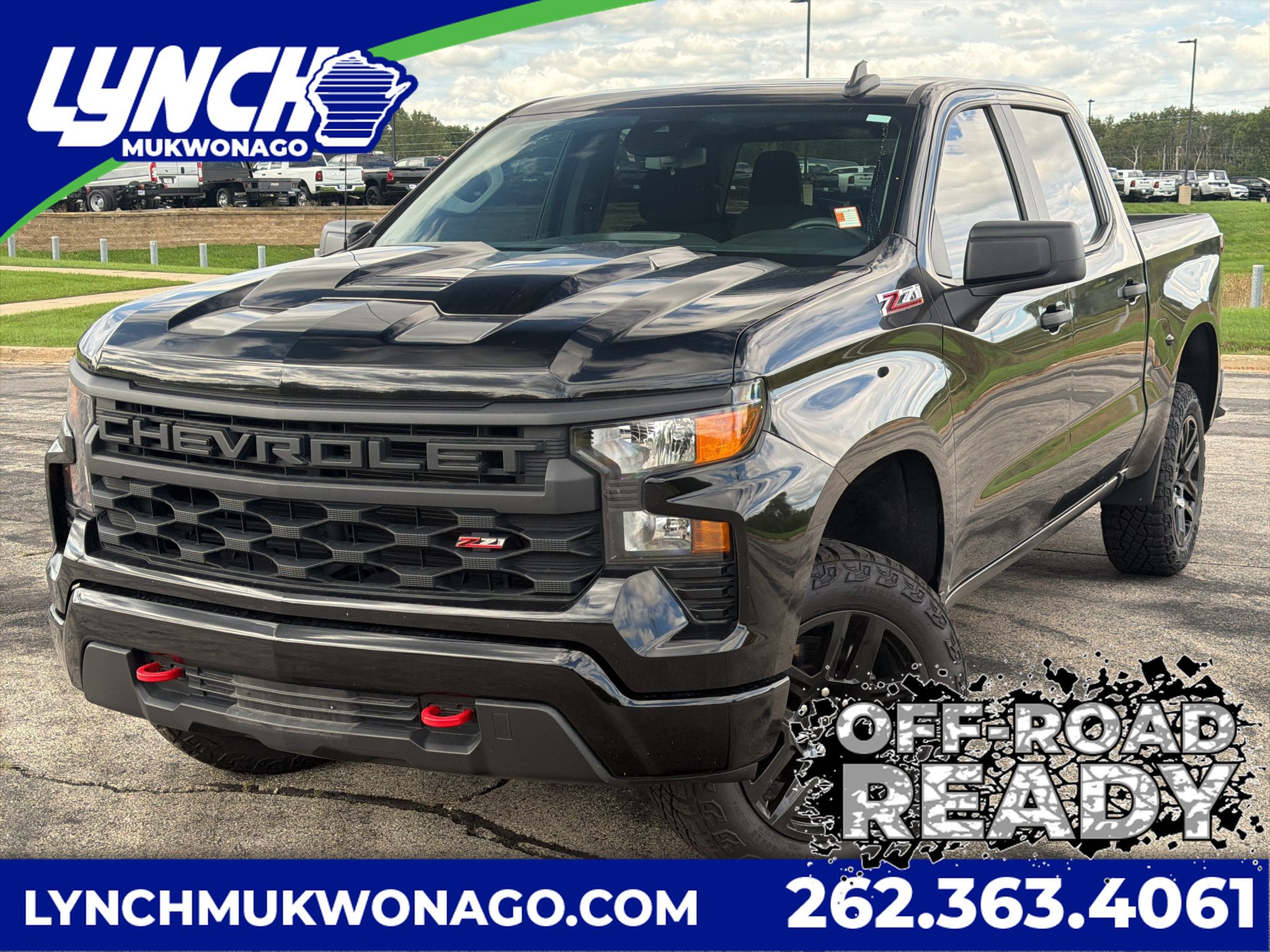 Used 2023 Chevrolet Silverado 1500 Custom Trail Boss AWD/4WD image 1