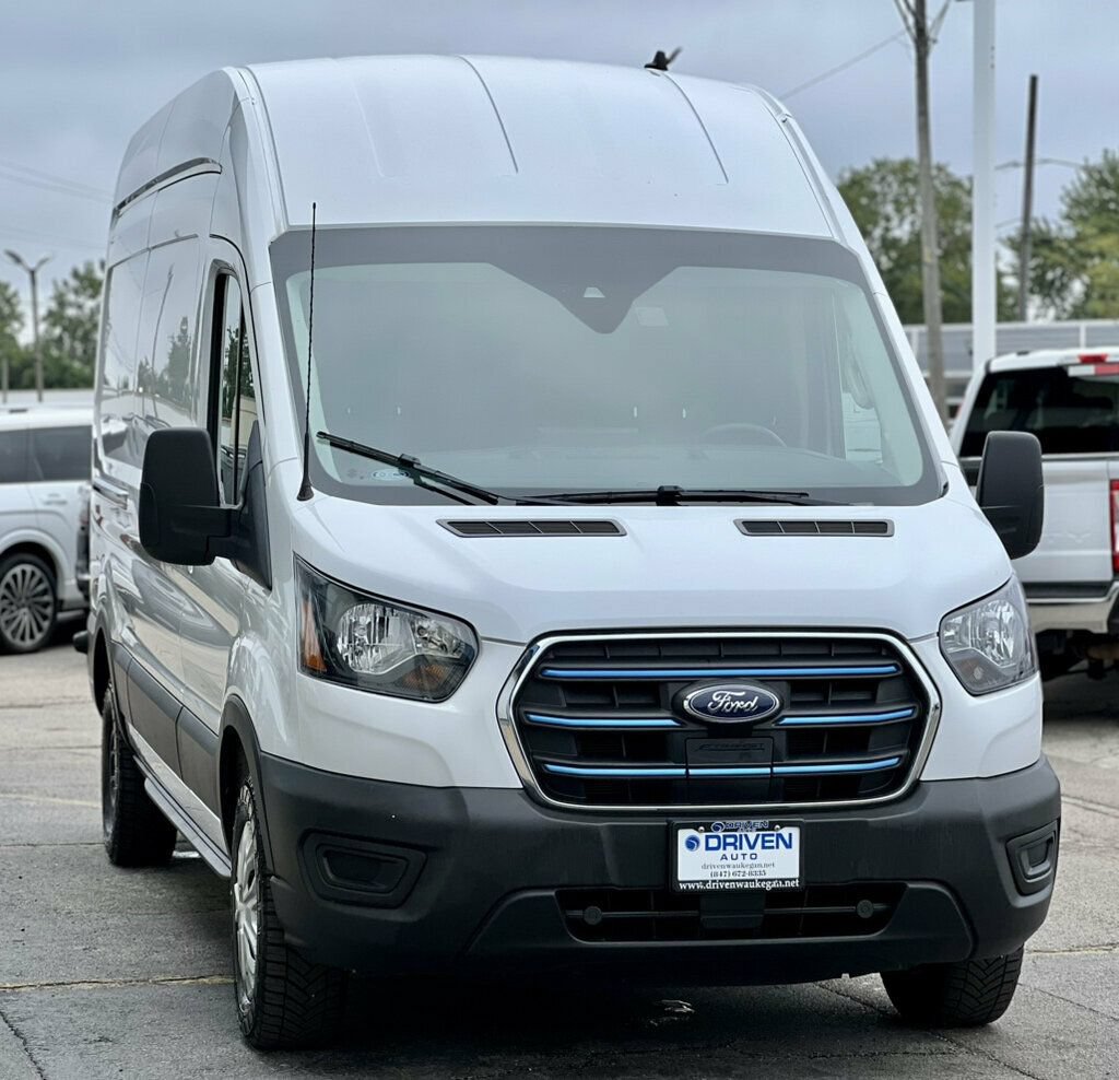 Used 2023 Ford E-Transit 148 High Roof w/ Load Area Protection Package RWD image 32