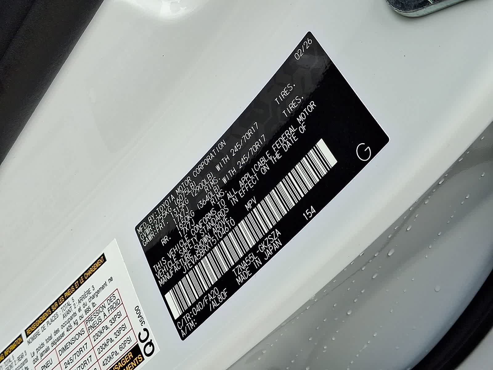 Certified 2026 Toyota 4Runner SR5 AWD/4WD image 30